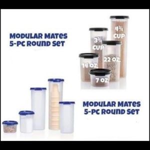 New!!!! Tupperware 5 pcs modular mates rou…